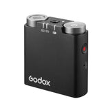 Godox Virso M2 2Person Wireless Microphone System for Cameras and Smartphones 2.4 GHz