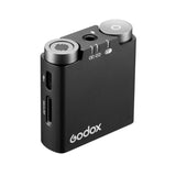 Godox Virso M2 2Person Wireless Microphone System for Cameras and Smartphones 2.4 GHz