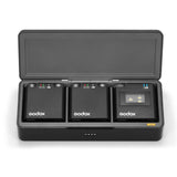 Godox Virso M2 2Person Wireless Microphone System for Cameras and Smartphones 2.4 GHz