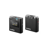 Godox Virso S M1 Wireless Microphone System for Sony Cameras and Smartphones (2.4 GHz)