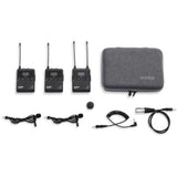 Godox WMicS1 Kit 2 Two-Person Camera-Mount Wireless Omni Lavalier Microphone System