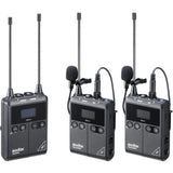 Godox WMicS1 Kit 2 Two-Person Camera-Mount Wireless Omni Lavalier Microphone System