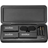 Godox MoveLink Mini LT 2-Person Wireless Microphone System for Cameras & iOS Devices - Classic Black