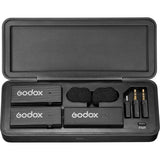 Godox MoveLink Mini UC 2-Person Wireless Microphone System for Cameras & Mobile Devices - Classic Black