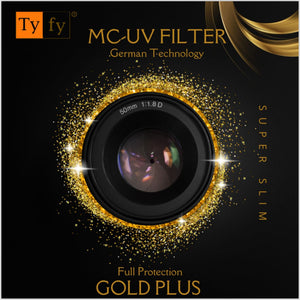 TYFY LENS UV Filters Gold Plus 72 MM