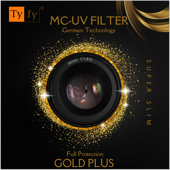 TYFY LENS UV Filters Gold Plus 52 MM