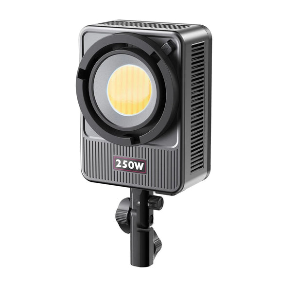 HIFFIN 250W Wonder Series LED Video Light, High CRI 95+, Ultra Bright 18300 lux@1m, Adjustable CCT 2700K-6500K, Continuous Output COB Light with App Control for Photography & Videography