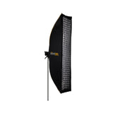 Jenie Strip Box with Grid / 40x180CM / Bowens / Silver