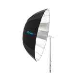 Jenie VENUS Deep Parabolic Umbrella with Diffuser / 130cm / Silver