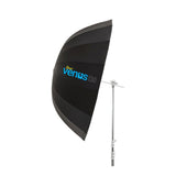 Jenie VENUS Deep Parabolic Umbrella with Diffuser / 130cm / Silver