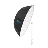 Jenie VENUS Deep Parabolic Umbrella with Diffuser / 130cm / White