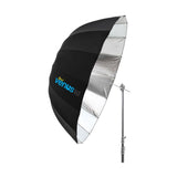 Jenie VENUS Deep Parabolic Umbrella with Diffuser / 165cm / Silver