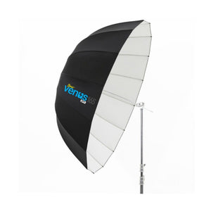 Jenie VENUS Deep Parabolic Umbrella with Diffuser / 165cm / White