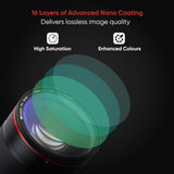 KODAK 43mm Camera Lens CPL Filter Pro Series|16 Layer Coating for DSLR Camera Lens Protection from UV Rays, Dust & Scratches| Waterproof & Oil Resistant| Circular Polarizing Lens|Black
