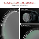 KODAK 43mm Pro Series Camera Lens UV Filter|16 Layer Multi Coating for DSLR Camera Lens|Protection from UV Rays, Dust & Scratches|Aluminum Lens Ring|Waterproof|Black