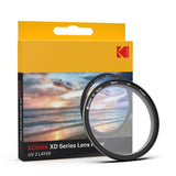 KODAK 58mm UV XD Camera Lens Filter|2 Layer Anti-Reflective Coating for DSLR Camera Lens Protection from UV Rays, Dust & Scratches|Aluminum Lens Ring|Black