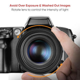 KODAK 67mm Camera Lens VND Filter Pro Series|11 Stops for ND2-ND2000|16 Layer Coating for DSLR Camera Lens Protection from UV Rays, Dust & Scratches|Variable Neutral Density|Black