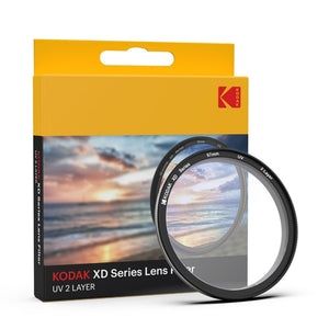 KODAK 67mm UV XD Camera Lens Filter|2 Layer Anti-Reflective Coating for DSLR Camera Lens Protection from UV Rays, Dust & Scratches|Aluminum Lens Ring|Black