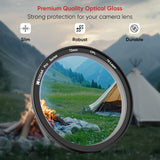 KODAK 72mm Camera Lens CPL Filter Pro Series|16 Layer Coating for DSLR Camera Lens Protection from UV Rays, Dust & Scratches| Waterproof & Oil Resistant| Circular Polarizing Lens|Black