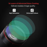KODAK 72mm Camera Lens CPL Filter Pro Series|16 Layer Coating for DSLR Camera Lens Protection from UV Rays, Dust & Scratches| Waterproof & Oil Resistant| Circular Polarizing Lens|Black