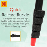 KODAK M575 with Metal Hydraulic Head & 3 Level Support Base Monopod (Black, Supports Up to 6000 g)