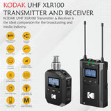 KODAK UHF XLR100 Transmitter and Receiver