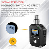 KODAK UHF XLR100 Transmitter and Receiver