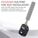 KODAK UHF XLR100 Transmitter and Receiver
