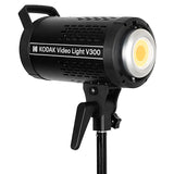 KODAK V300 Video Light with Reflector | Adjustable Color Temperature 3200K-5600K | CRI 96 with Lumen of 58000 | High Brightness | Flexible & Light Weight | Ideal for Photography & Videography