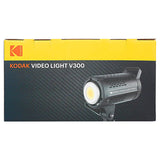KODAK V300 Video Light with Reflector | Adjustable Color Temperature 3200K-5600K | CRI 96 with Lumen of 58000 | High Brightness | Flexible & Light Weight | Ideal for Photography & Videography