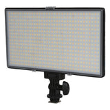KODAK V576 Video Light Without Battery & Charger with Adjustable Color Temp. 3200K-5600K|576 SMD Led|Ideal for Photography, Shooting|180 Degree Angle Adjustable|Battery Power Indicator|Slim Design