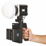 KODAK V72 RGB Video Light with Adjustable Color Temperature 2800k-6800k for Shooting Video, Product Photography, Makeup Shoot and More | CRI 90 with Lumen of 7800 | Flexible & Light Weight | High Brightness