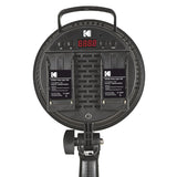KODAK V95 Video Light with LCD Display |  Adjustable Color Temperature 3200K-5500K | High Brightness | Flexible & Light Weight | Diffuser | Wireless Remote Control | CRI 98 |  Angle Adjustment Knob | Portable Handle
