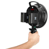 KODAK V95 Video Light with LCD Display |  Adjustable Color Temperature 3200K-5500K | High Brightness | Flexible & Light Weight | Diffuser | Wireless Remote Control | CRI 98 |  Angle Adjustment Knob | Portable Handle