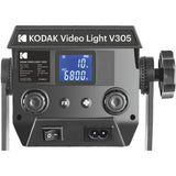 KODAK Video Light V305 with Reflector with Adjustable Color Temperature 2800K-6800K | High Brightness | Flexible Light Weight | CRI 96 with Lumen of 58000 |  Ideal for Shooting & Photography