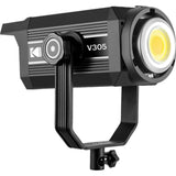 KODAK Video Light V305 with Reflector with Adjustable Color Temperature 2800K-6800K | High Brightness | Flexible Light Weight | CRI 96 with Lumen of 58000 |  Ideal for Shooting & Photography