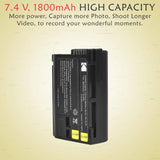 Kodak EL15 BL15 7.4V 1800mAh 13.4Wh Digital Camera Battery