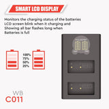 WELBORN LP-E17 Dual Battery and Charger Combo Pack for Canon Camera EOS M3 M5 M6 77D 200D 750D 760D 800D 8000D 9000D Rebel T6s T6i T7i SL2 Kiss X8i