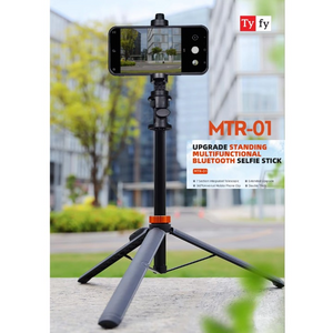 TYFY MTR 01 Folding Wireless Remote Mobile Phone Mini Pocket Monopod Selfie Stick Tripod for iPhone Android