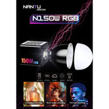 TYFY NANTU 150W RGB POWERFUL POCKET COB LIGHT for Content Creators, Vloggers and Video Photography Shoot