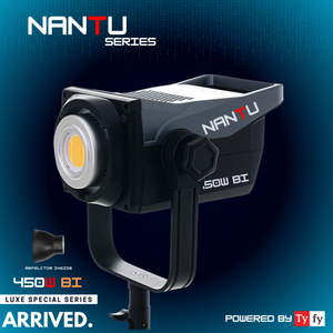 Tyfy NANTU 450W BI 20FX Luxe Series High Power COB Light, 11000 Lux Brightness With Remote Mobile APP