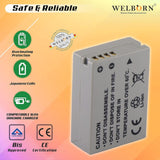 WELBORN NB10L Rechargeable Battery Pack Compatible with Canon Digital IXUS | Power Shot SX40HS, SX50HS, SX60HS | Canon Camera Battery