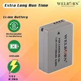 WELBORN NB10L Rechargeable Battery Pack Compatible with Canon Digital IXUS | Power Shot SX40HS, SX50HS, SX60HS | Canon Camera Battery