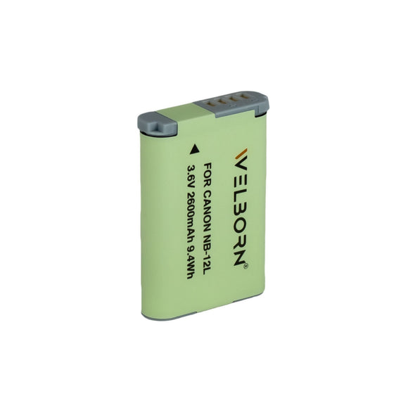 WELBORN NB-12L Battery for Canon Cameras (2600mAh)