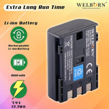 WELBORN NB2L14 / NB2LH14 Rechargeable Battery Pack Compatible with Canon DC301,DC310,DC311,DC320,DC330,DC410,DC420