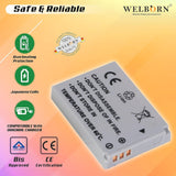 WELBORN NB5L Rechargeable Battery Pack Compatible with Canon Digital IXUS 870IS,970IS,980 is,990 is,90IS| Power Shot SD880 is,SD790 is,SD890 is,SD990 is,SD970 is, S100, S110,SX200 is,SX210 is