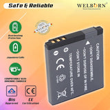 WELBORN NB8L Rechargeable Battery Pack Compatible with Canon Digital IXUS | Power Shot A2200, A3000is, A3100is, A3200is, A3300is | Canon Camera Battery