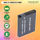 WELBORN NB8L Rechargeable Battery Pack Compatible with Canon Digital IXUS | Power Shot A2200, A3000is, A3100is, A3200is, A3300is | Canon Camera Battery