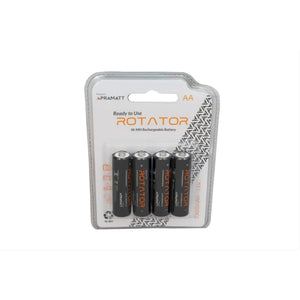 Apramatt Rechargeable batteries NH RTU AA 3300 BP4 (pack of 4)