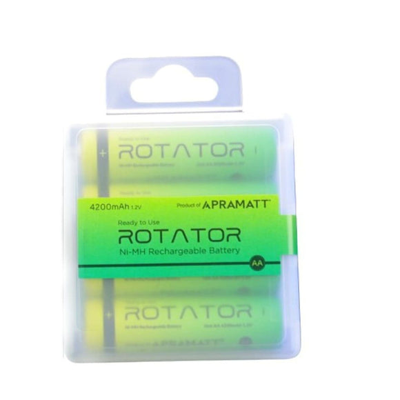 Apramatt rechargeable batteries NH RTU AA 4200 BP4 (pack of 4)